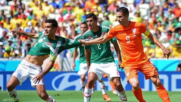   منتخب هولندا , 	 منتخب المكسيك , 	 مونديال البرازيل , 	 كأس العالم , 	 تغطية مباشرة , 	 كرة القدم